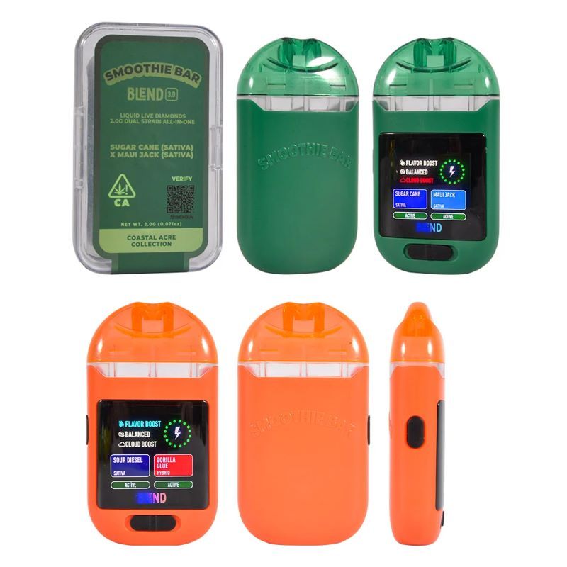 Smoothie Bar Blend 3.0 2g Dual Chamber Empty Disposable